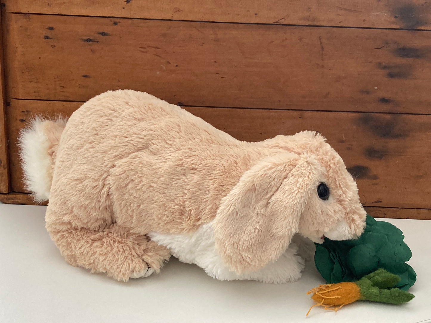 Soft Puppet Pet - FLOPPY BUNNY RABBIT Hand Puppet (Large)