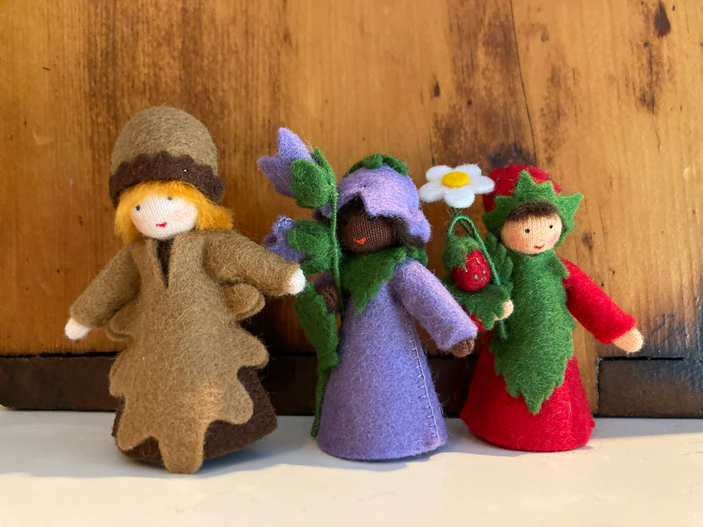 Flower Fairy Waldorf Doll - PRINCESS ZINNEA