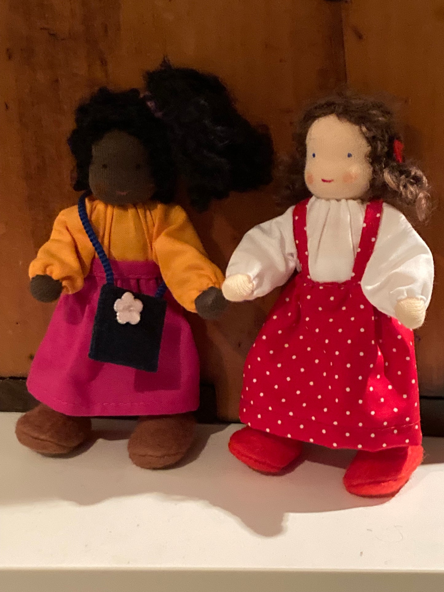 Dollhouse Waldorf Doll - Grimm's ALDER CHILD in DRESSES