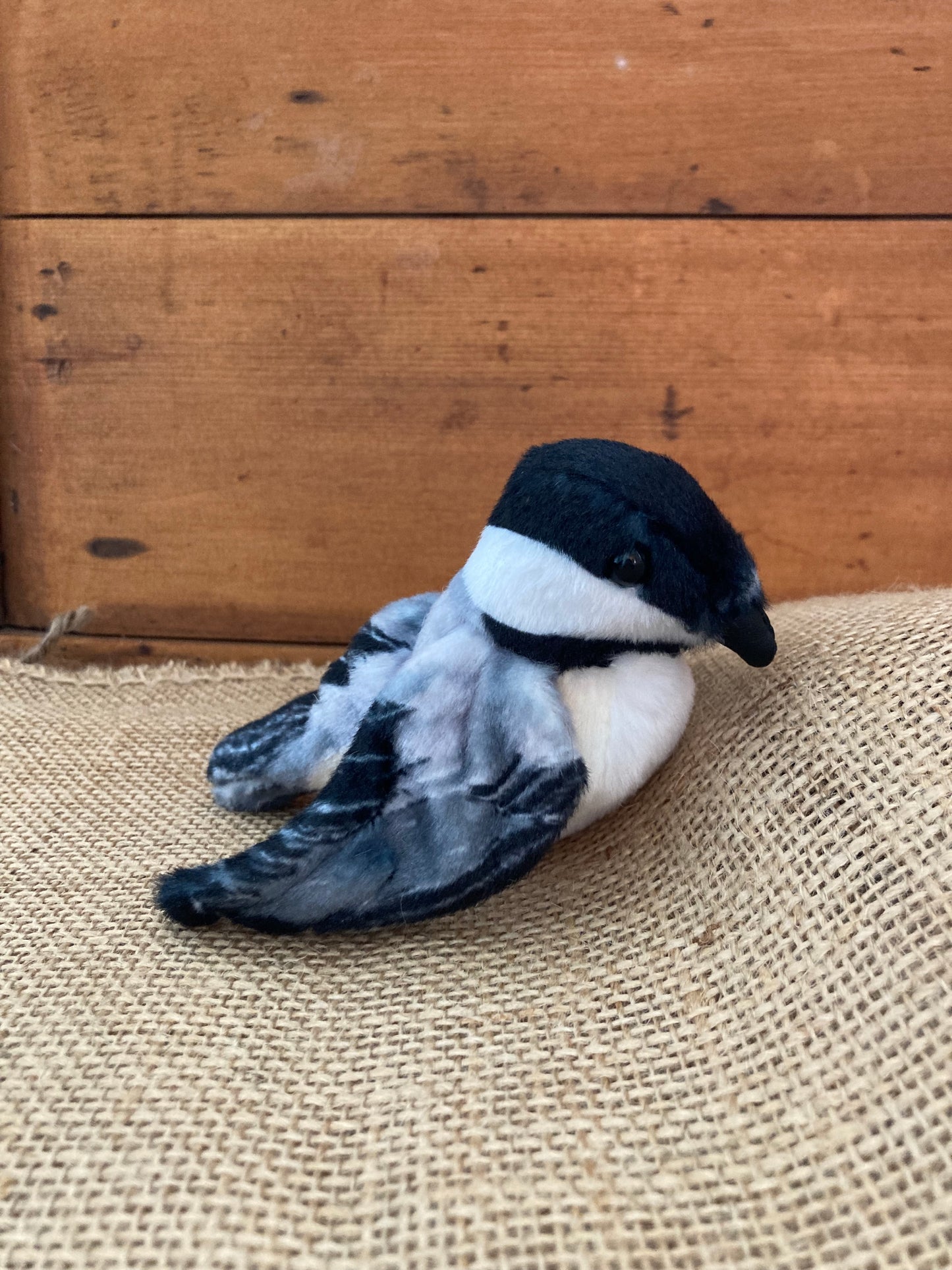 Marionnette à doigt en peluche - Mésange