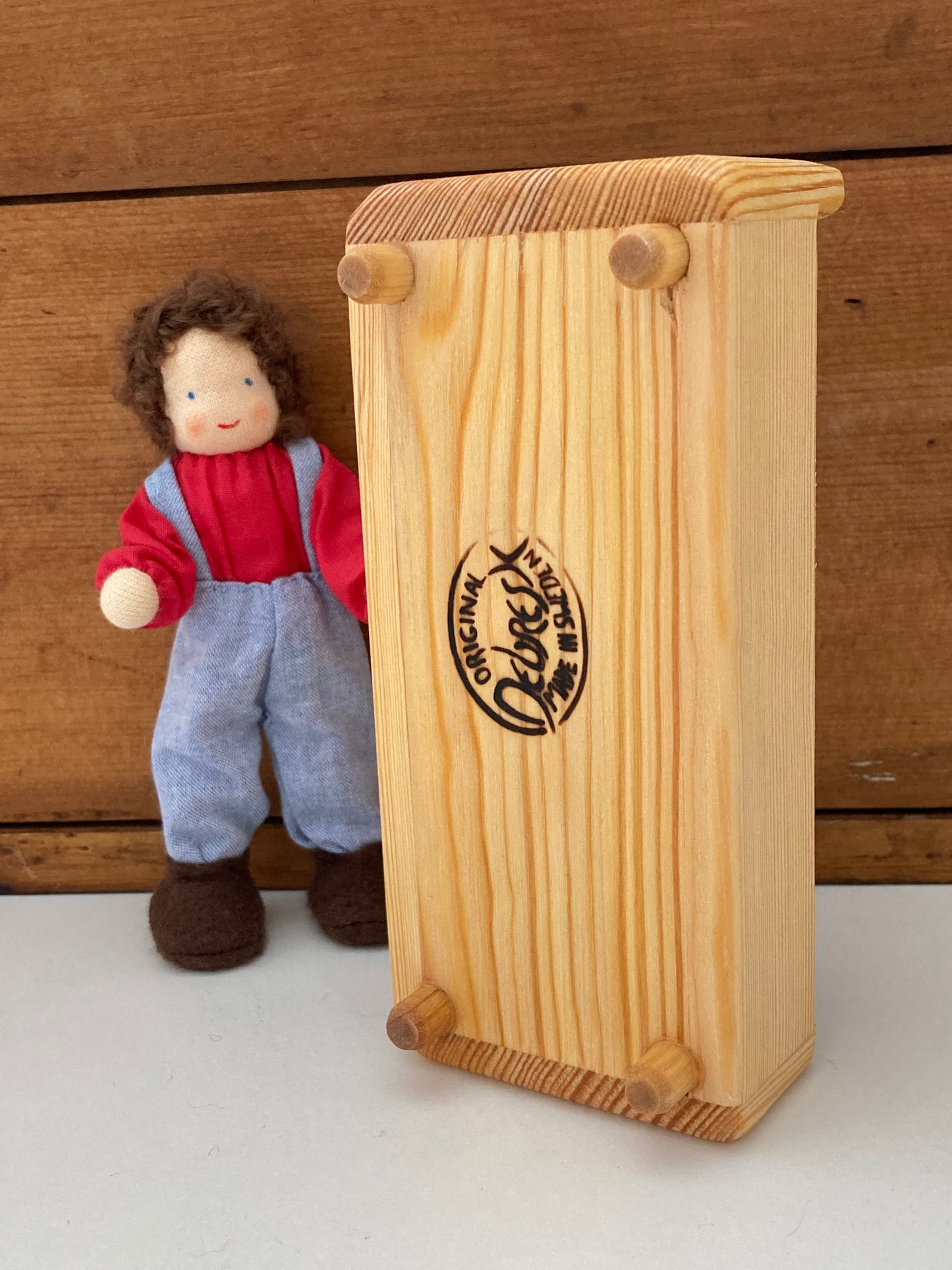 Wooden Dollhouse Furniture - Debresk DOLL BED