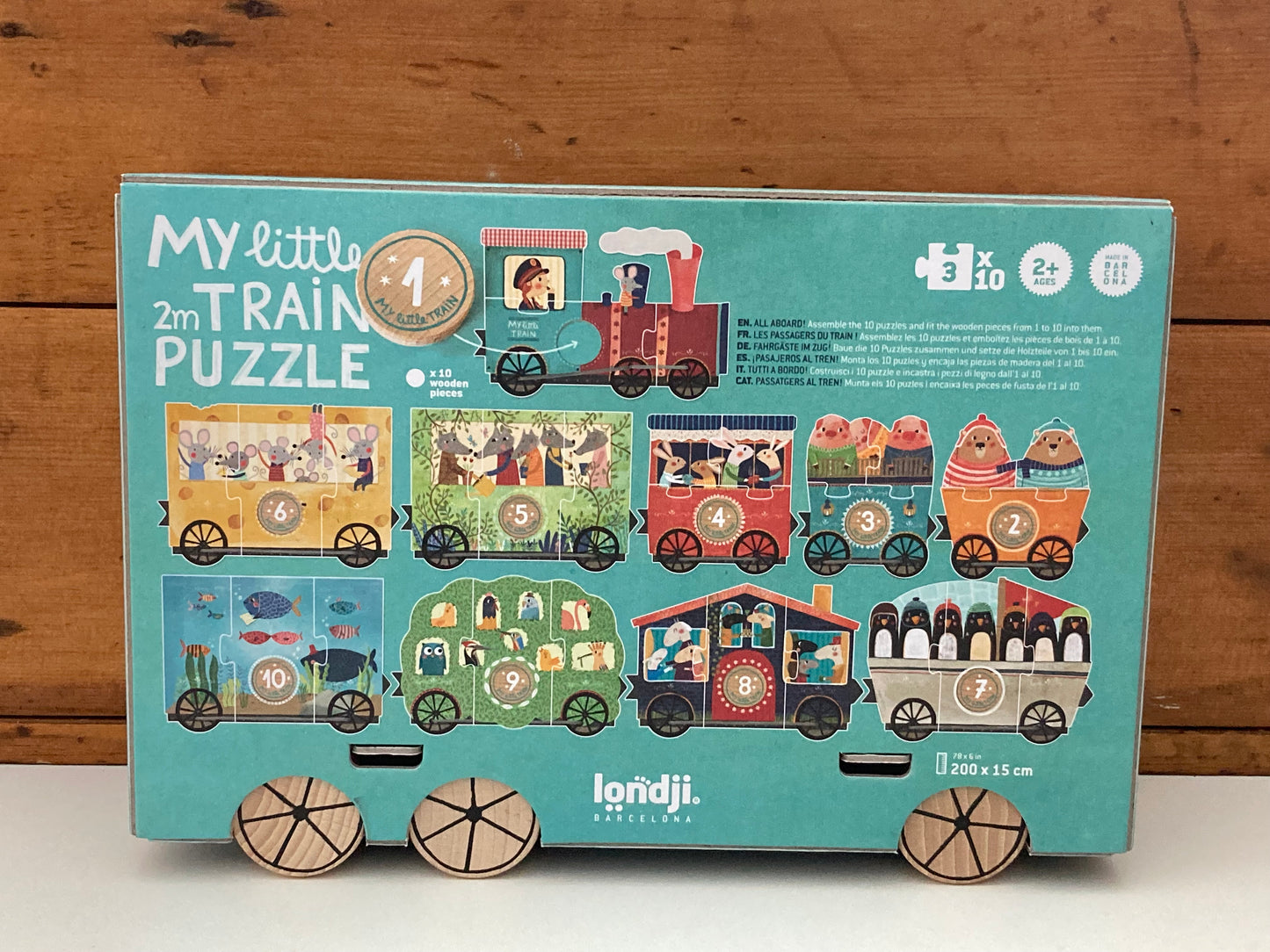 Jeu de réflexion - MON PETIT TRAIN... à partir de 2 ans !