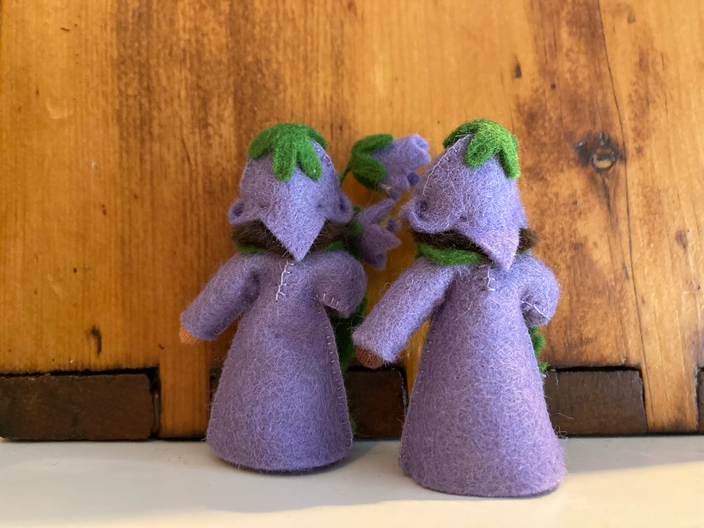 Poupée Waldorf Fée des Fleurs - PRINCE VIOLETTE