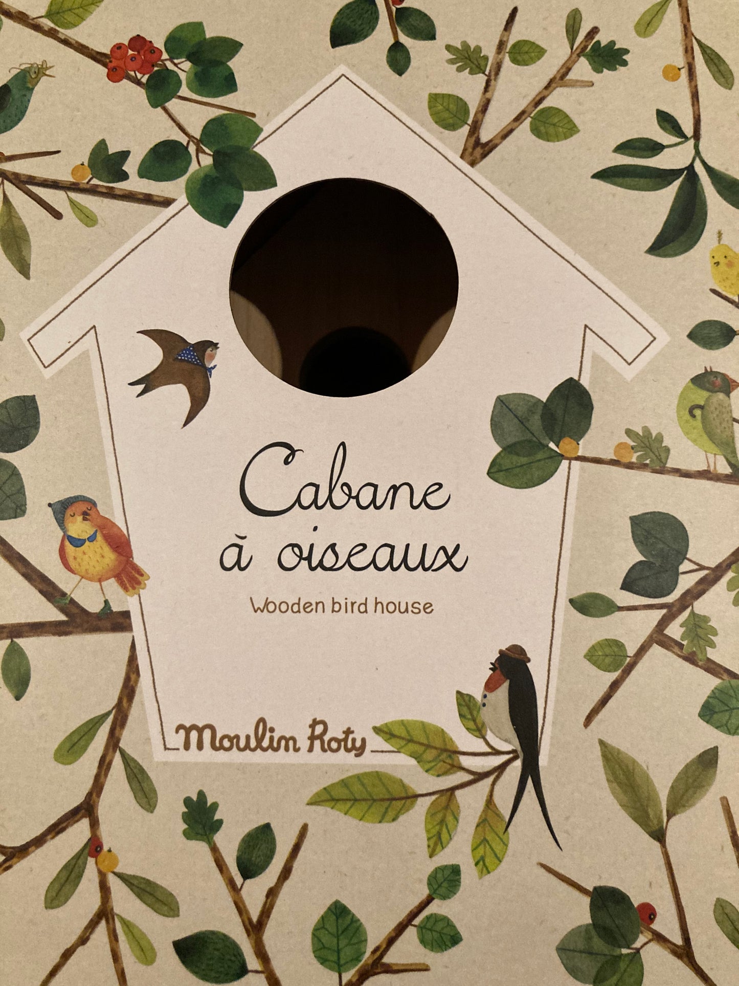 Wooden BIRD HOUSE