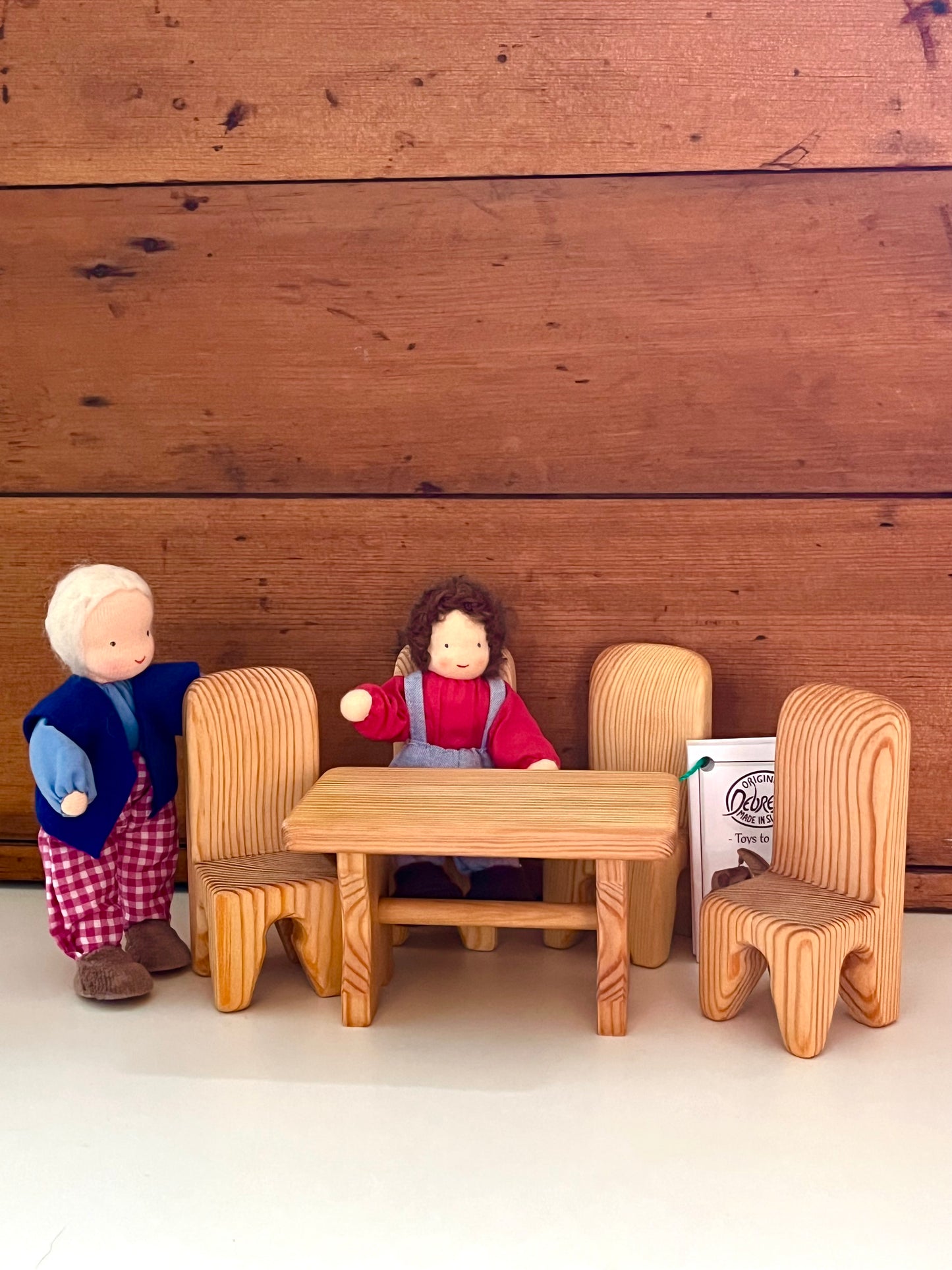 Wooden Dollhouse Furniture - DINING TABLE