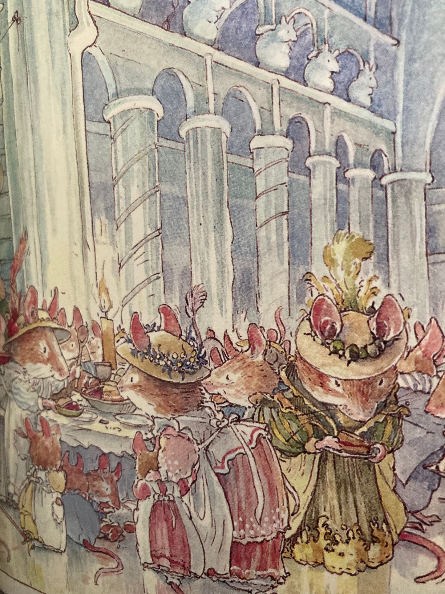 Livre d'images pour enfants - HISTOIRE D'HIVER DES SOURIS DE BRAMBLY HEDGE