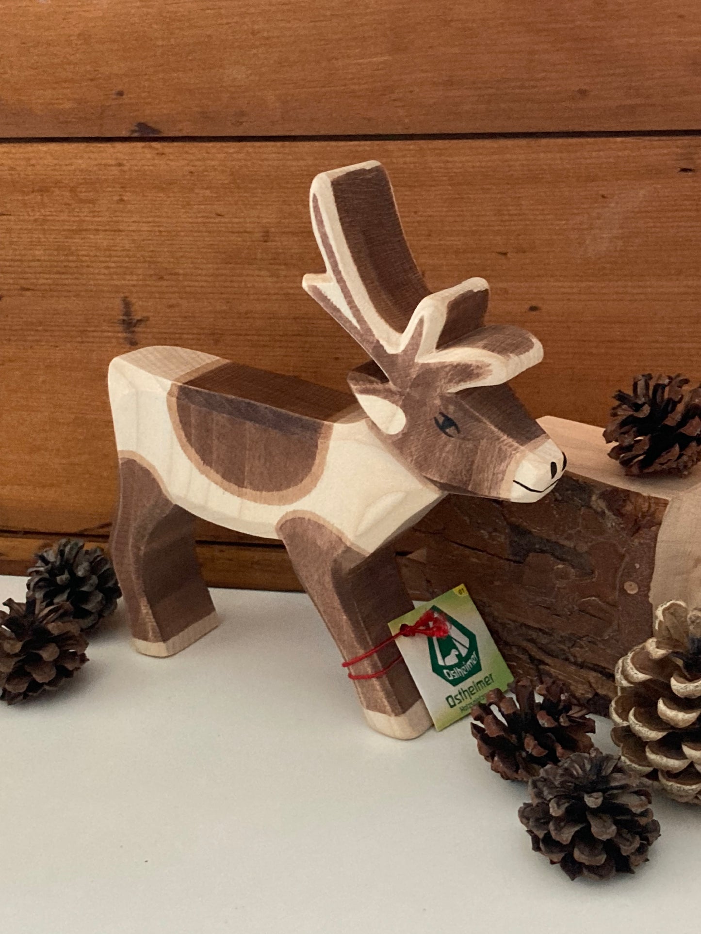 Wooden Dollhouse Play - REINDEER