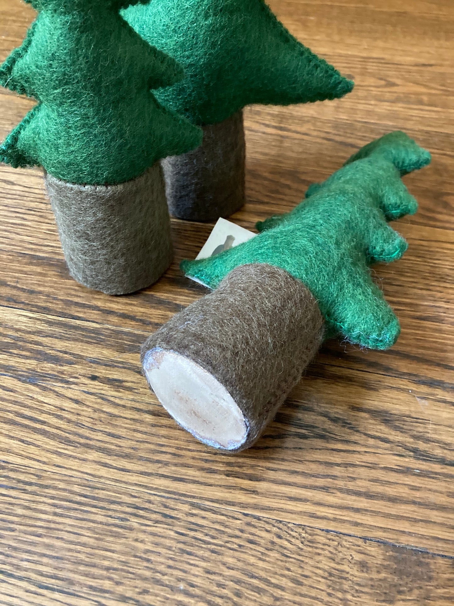 Dollhouse Play - Wool Felt PINE FIR TREES, 3 sizes to choose!