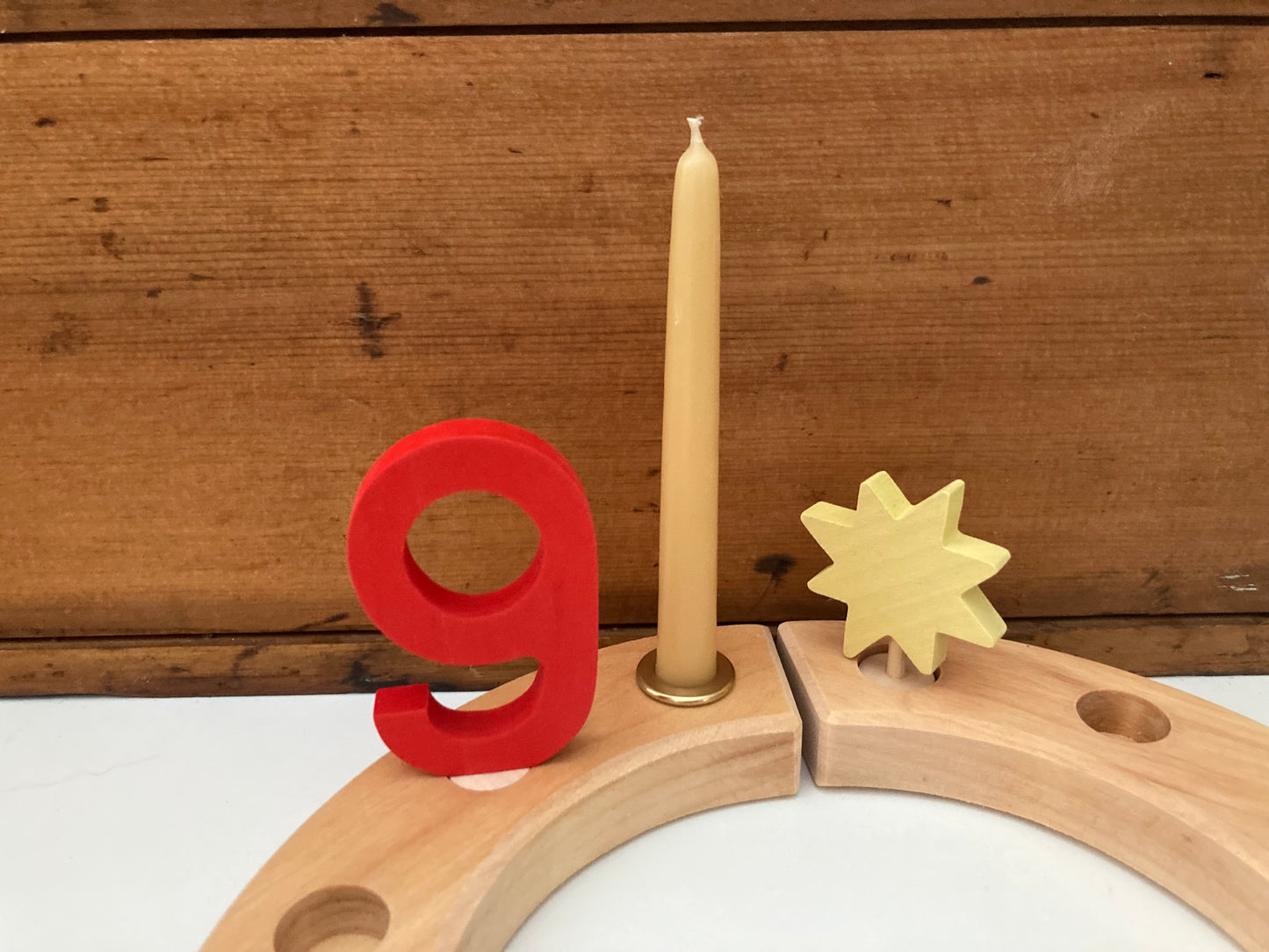 Déco en bois par Grimm's - NUMÉRO NINE, « 9 »