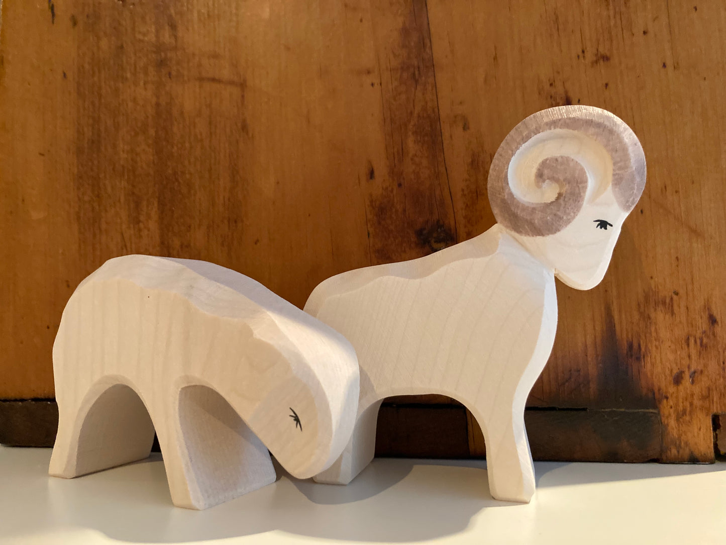 Wooden Dollhouse Play - SHEEP, WHITE EWE