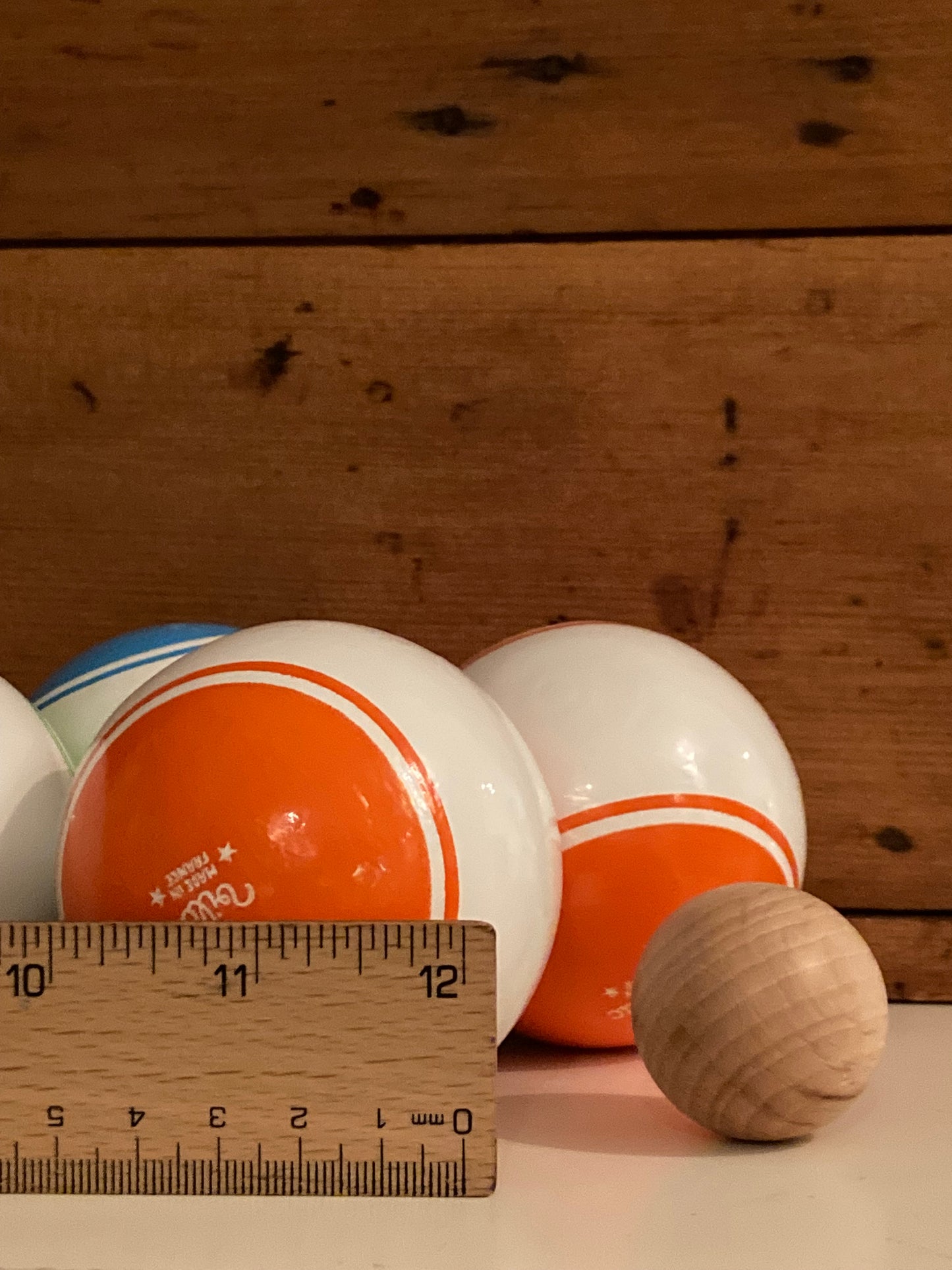 Ensemble de jeu extérieur en bois - « JEU DE PÉTANQUE ! »