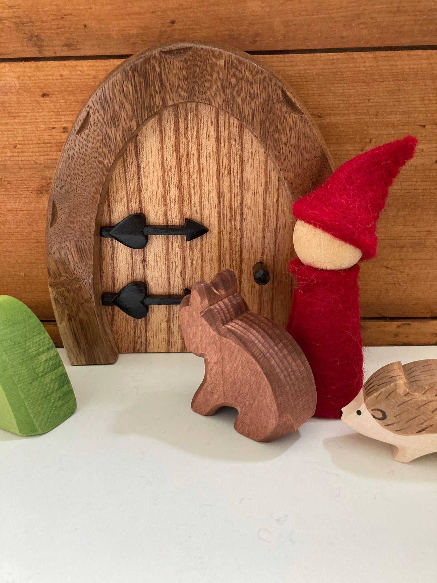 Wooden FAIRY DOOR, Dollhouse Play