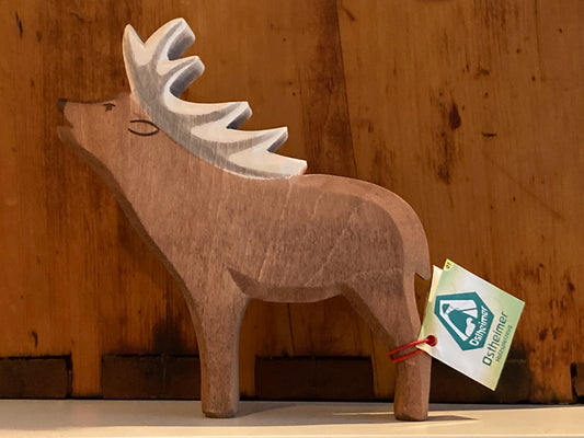 Wooden Dollhouse Play - RED DEER STAG
