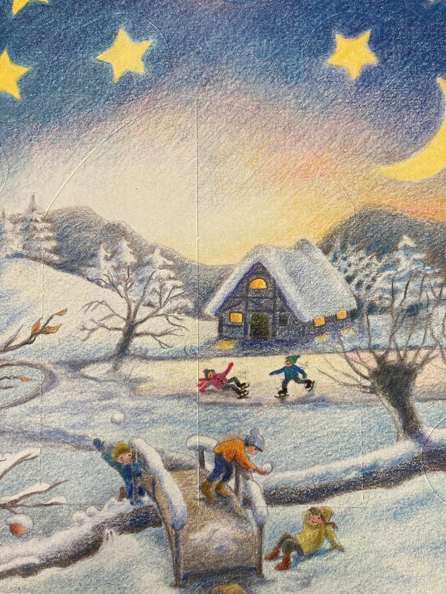 Advent Calendar - A WINTER SCENE