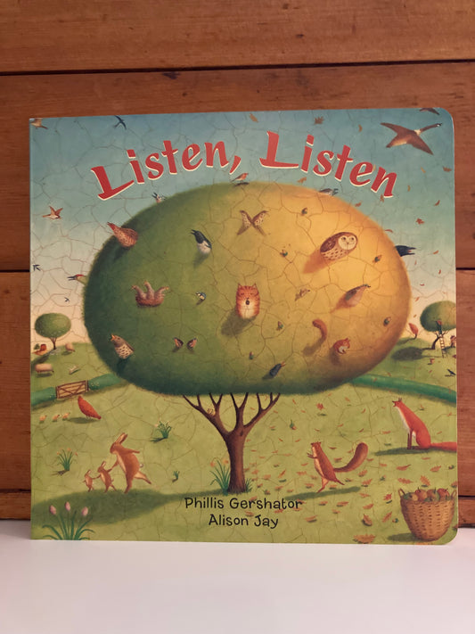 Livre cartonné, bébé - ECOUTER, ECOUTER