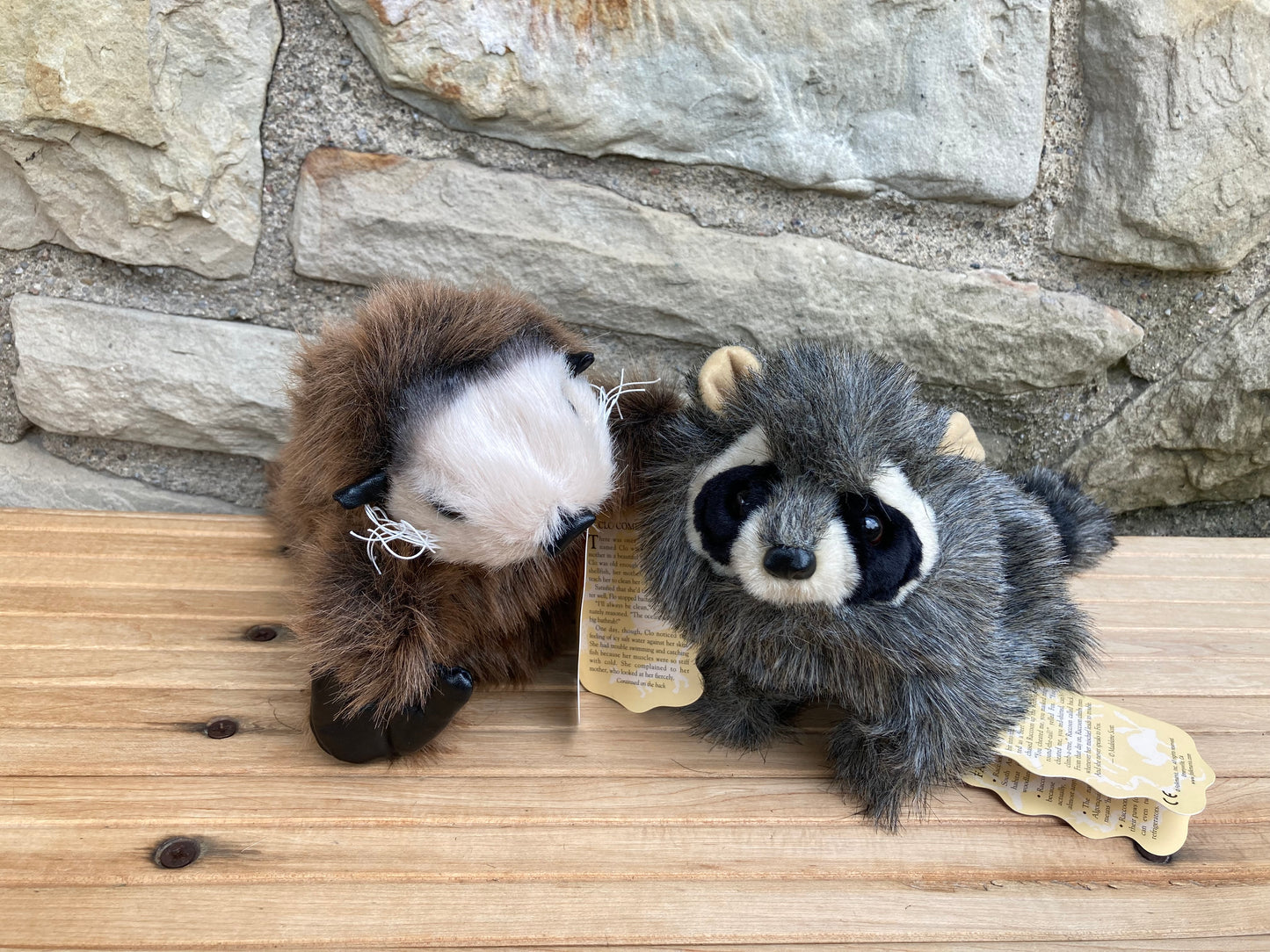 Soft Puppet Toy - Baby SEA OTTER Hand Puppet