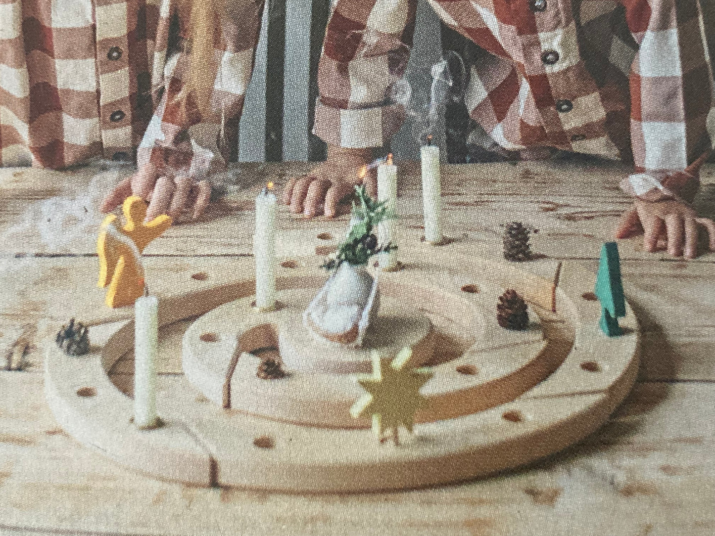Déco en bois par Grimm's - MOUTON en blanc