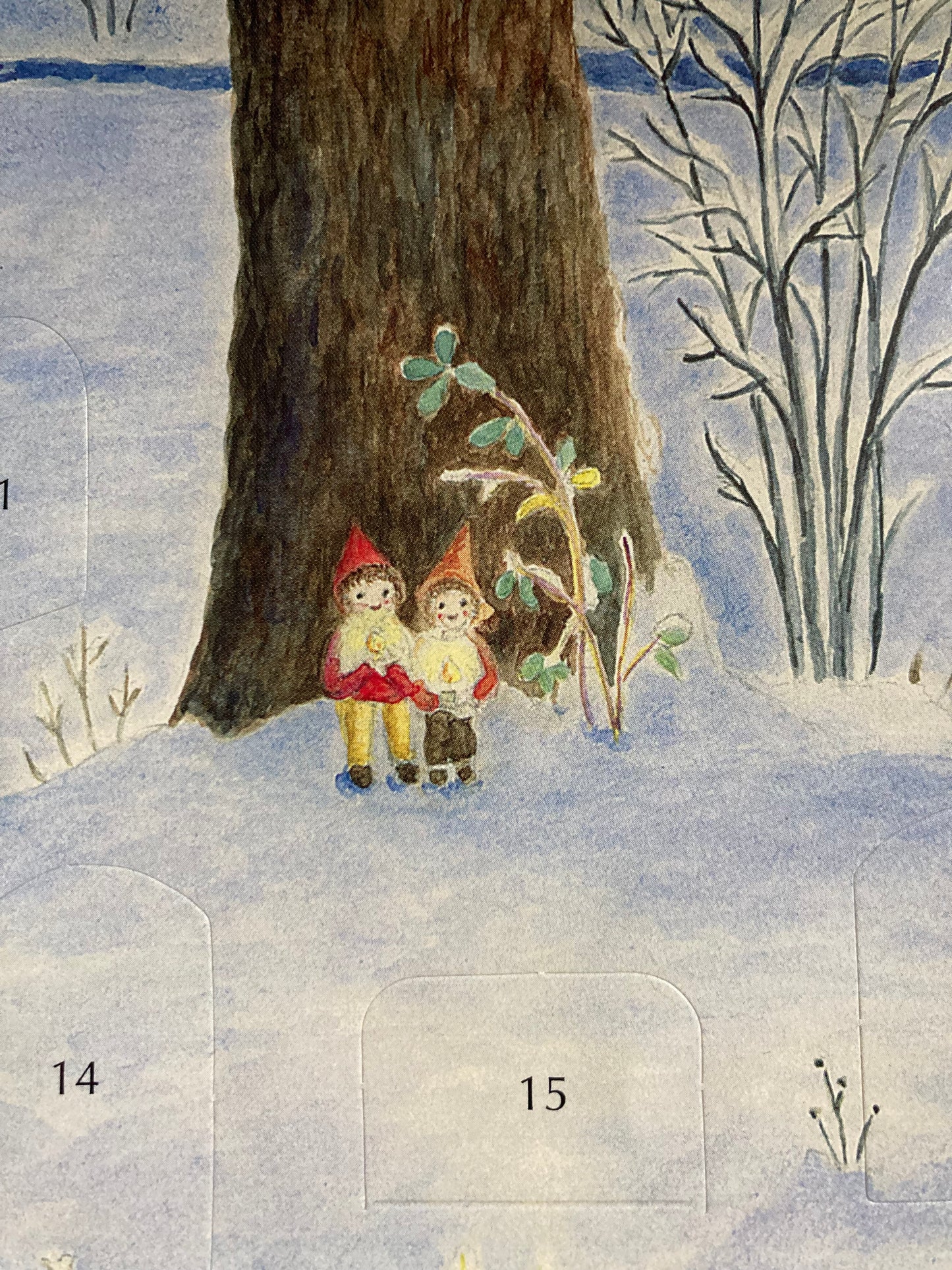 Advent Calendar - SLEEPING NATURE AT CHRISTMAS