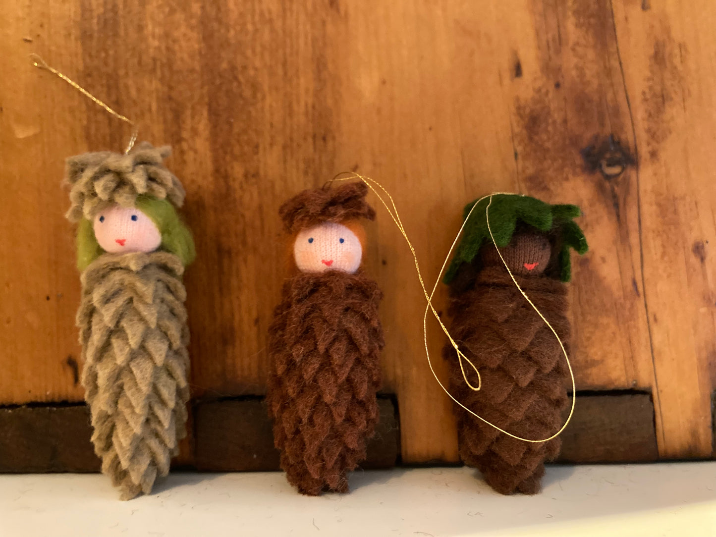 Poupée Fée des Fleurs - NOËL PINECONE