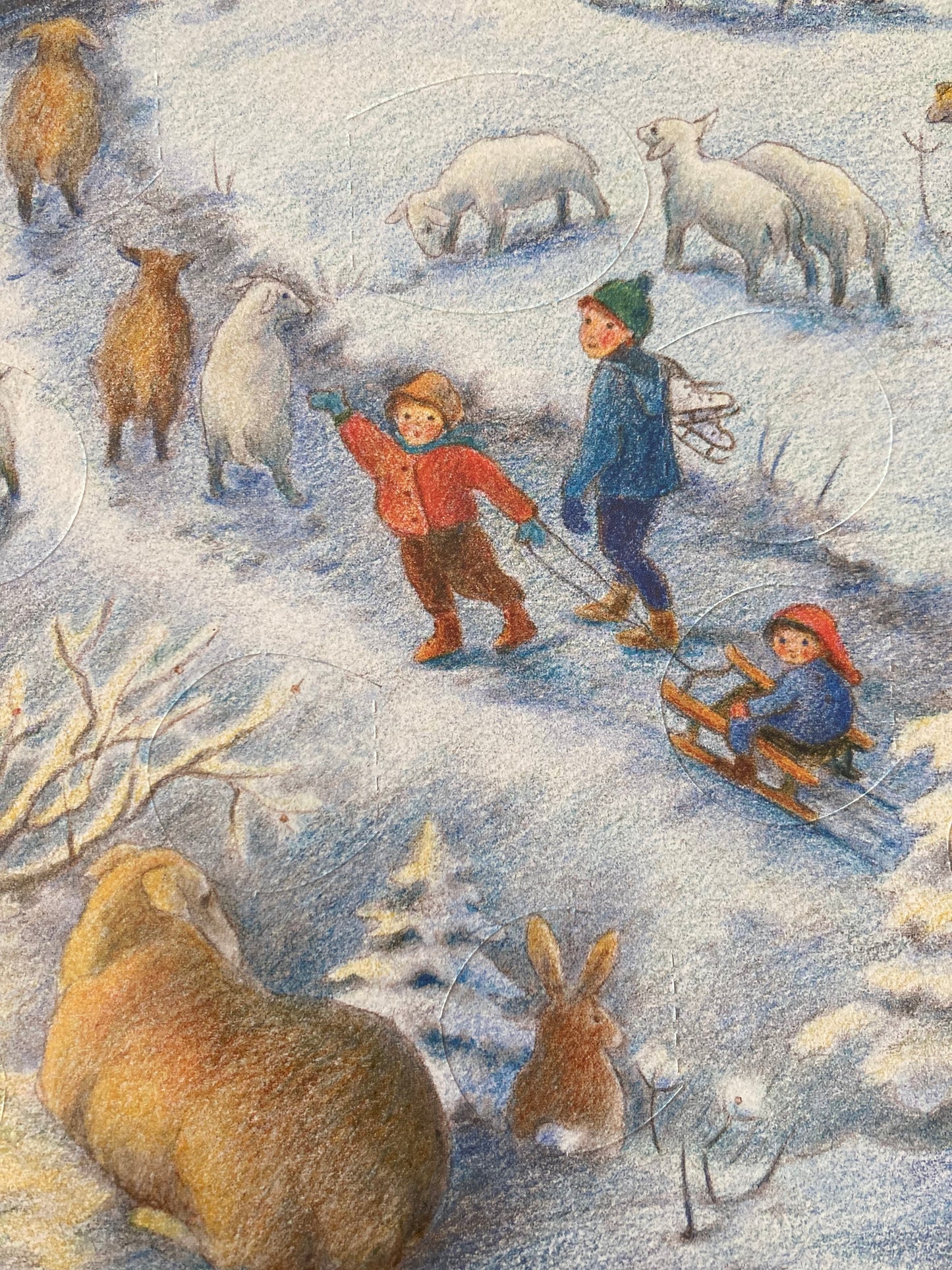 Advent Calendar - A WINTER SCENE