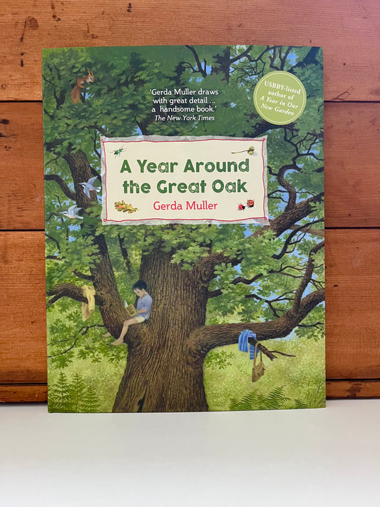 Livre d'images éducatif pour enfants - UNE ANNÉE AUTOUR DU GRAND CHÊNE