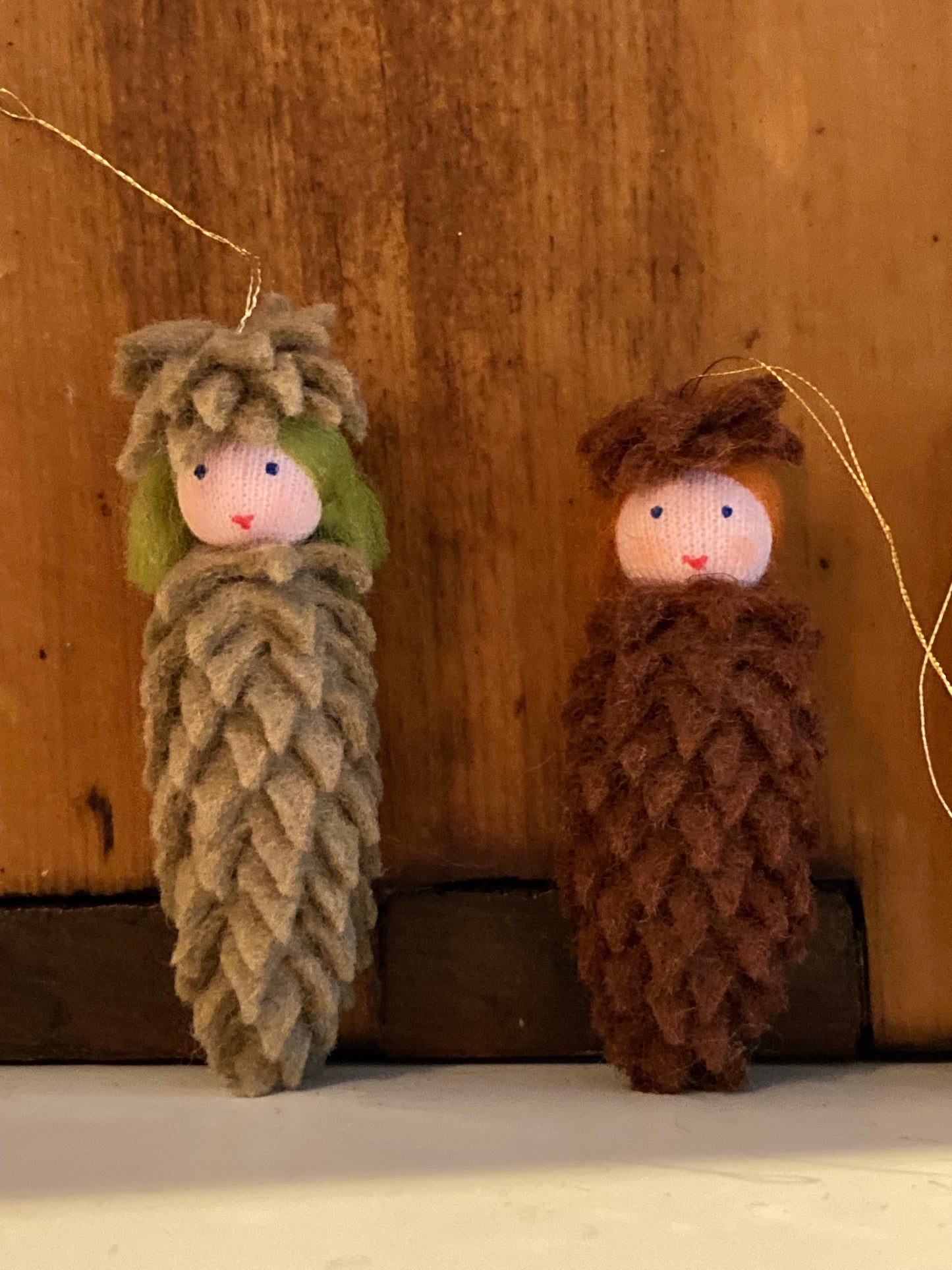 Poupée Fée des Fleurs - NOËL PINECONE