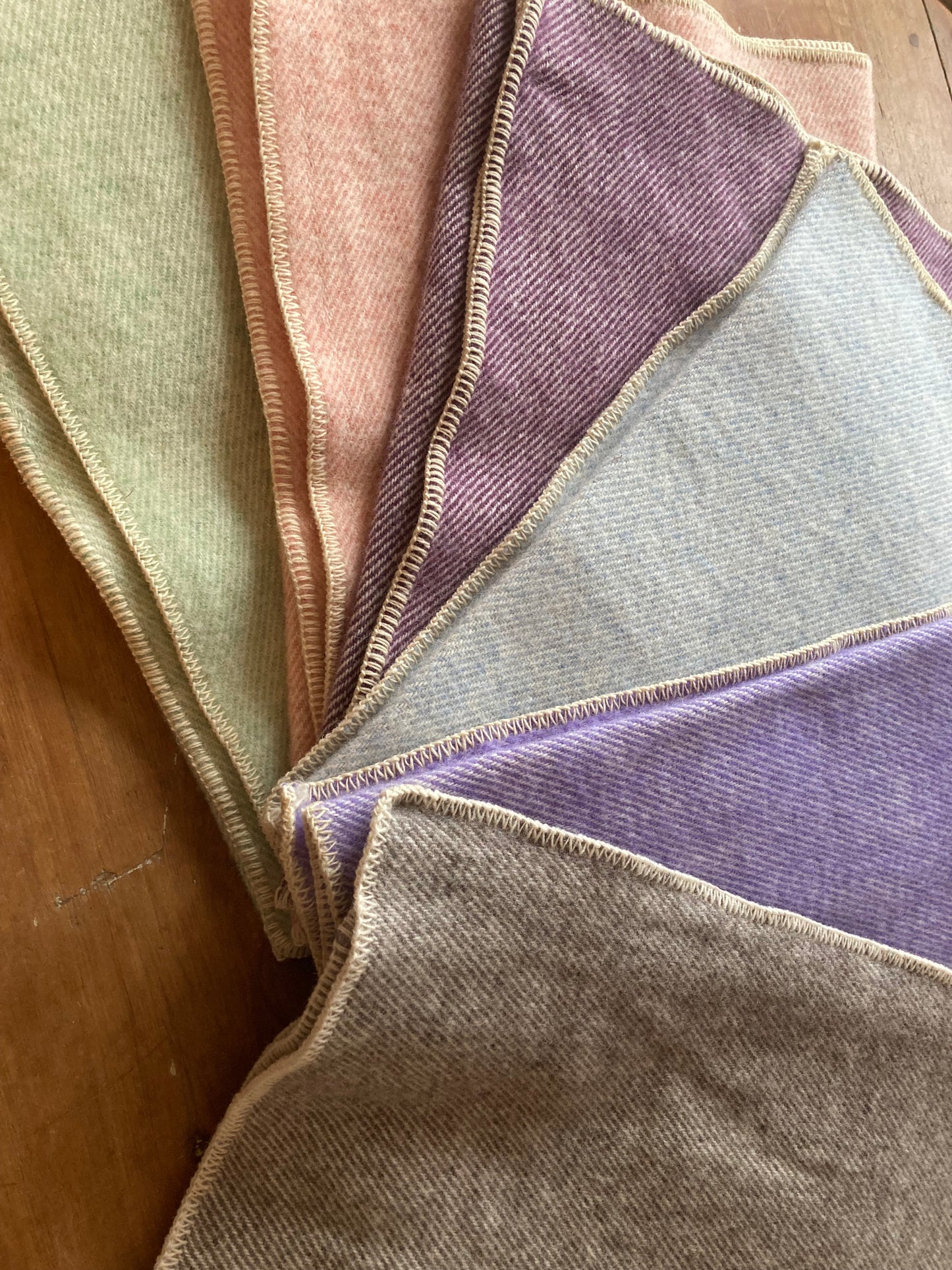 Wool BLANKETS FOR CHILDREN, Adults & Baby too… 13 colour choices!