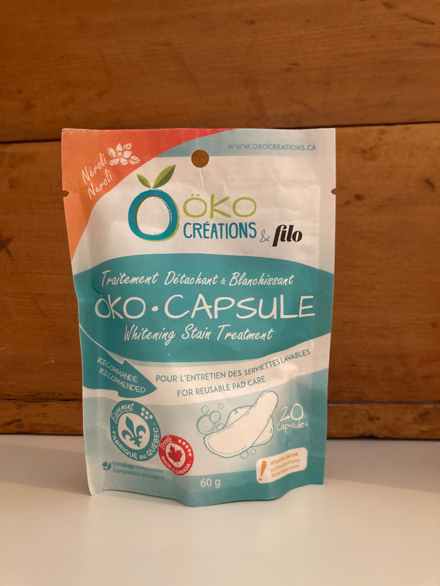 EcoHome - LAUNDRY WHITENING CAPSULES, 2 choices!