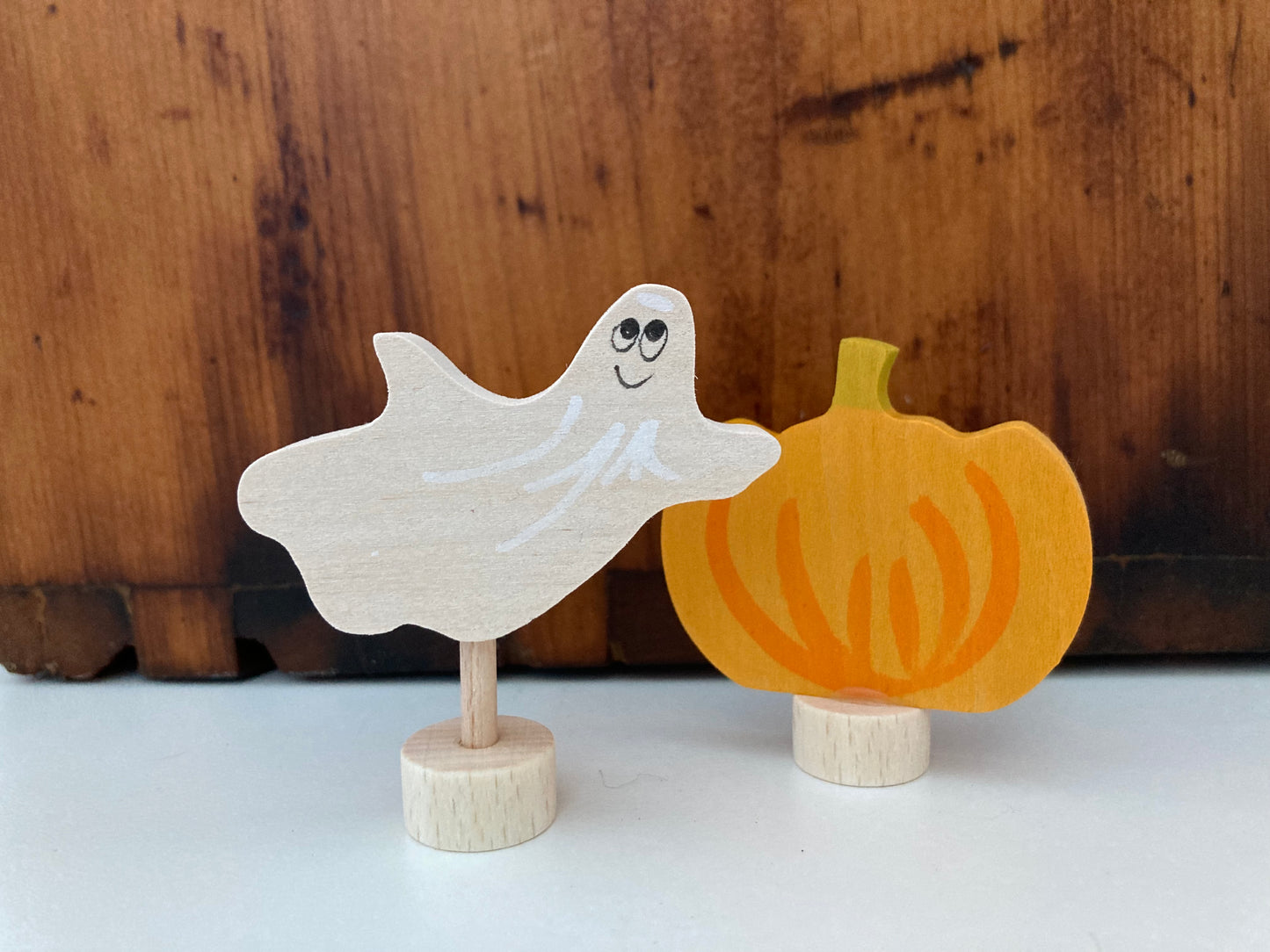 Déco en bois par Grimm's - CITROUILLE