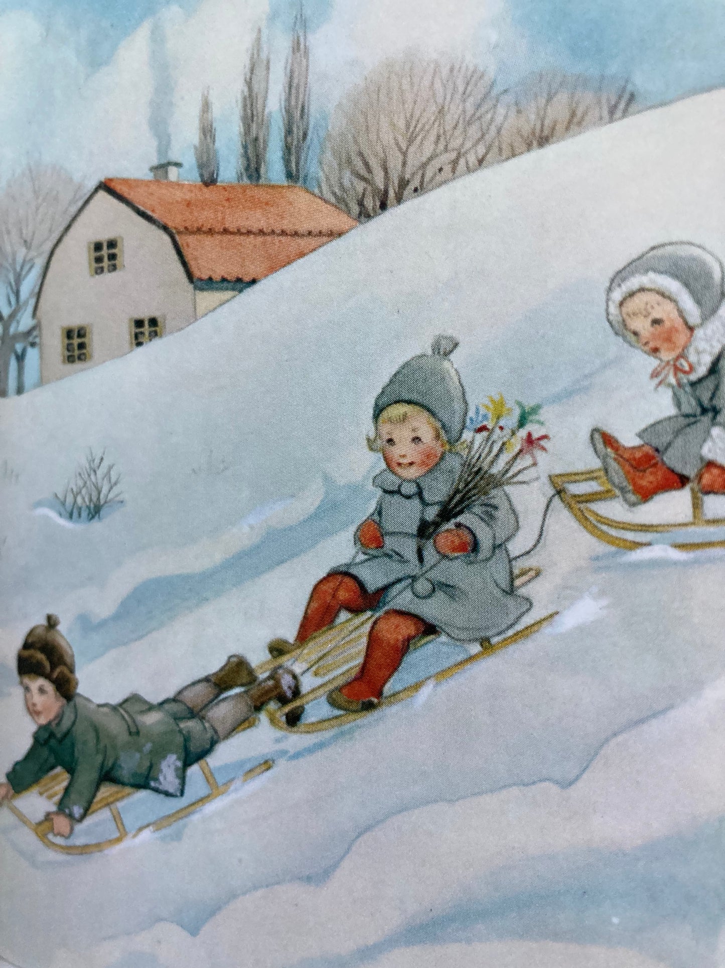 Children's Picture Book - AROUND THE YEAR, mini size