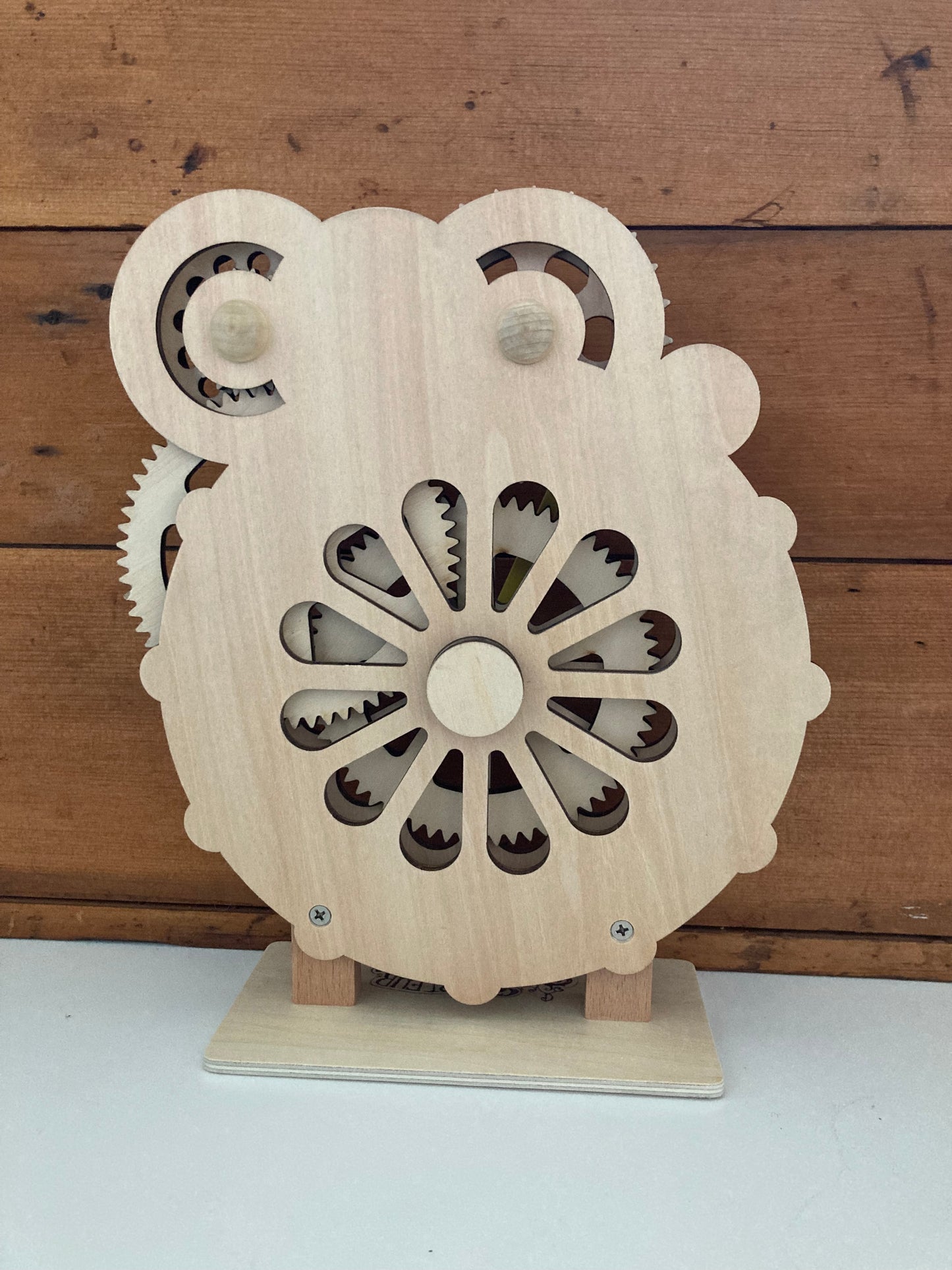 Educational Wooden Toy -  CLOCK FOR LEARNING