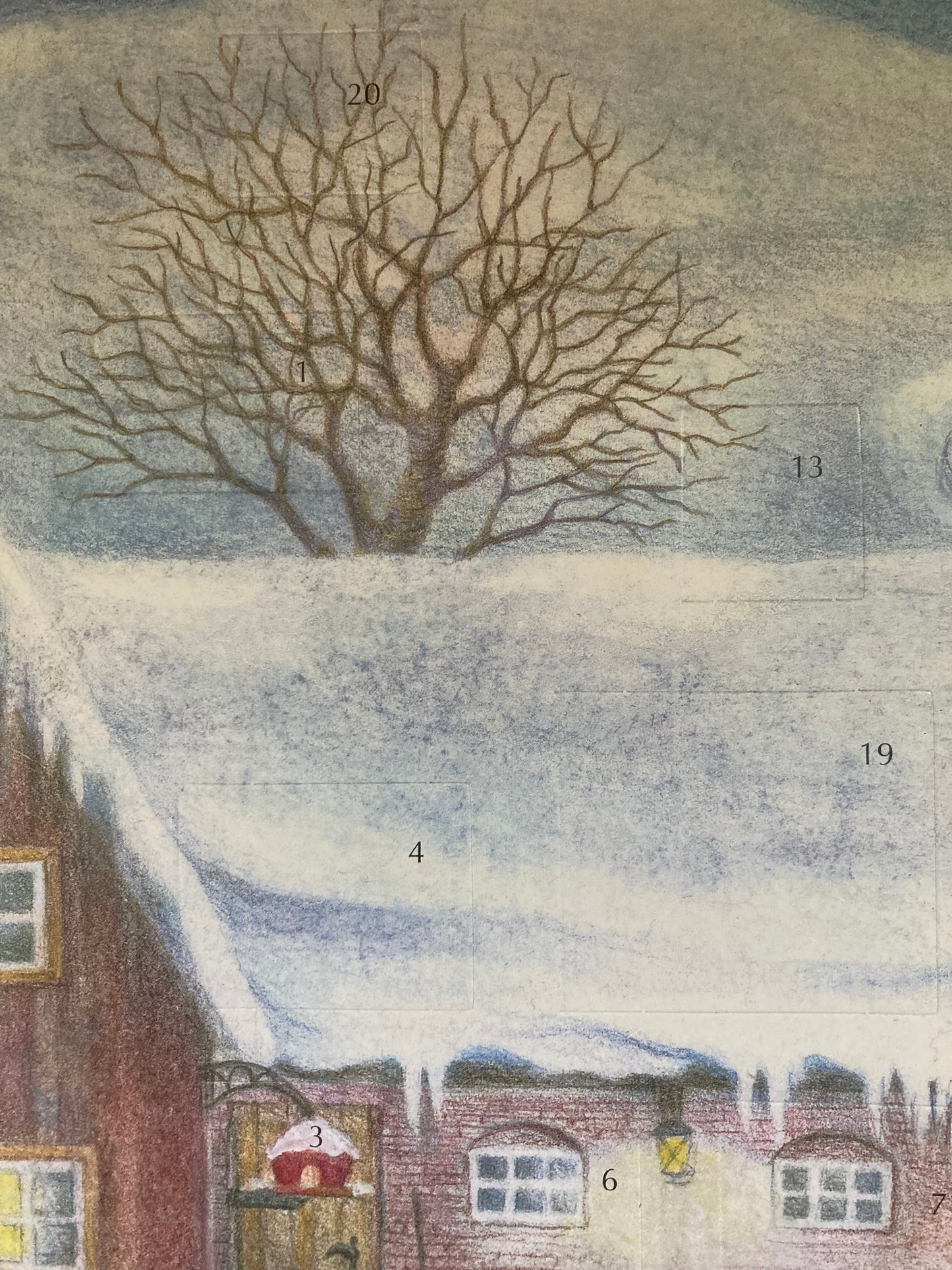 Calendrier de l'Avent - NOËL À LA FERME