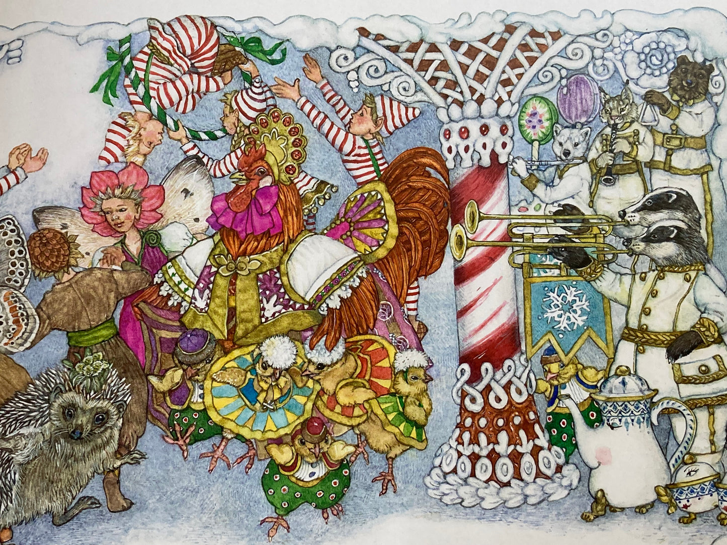 Livre d'images pour enfants - Casse-Noisette de Jan Brett