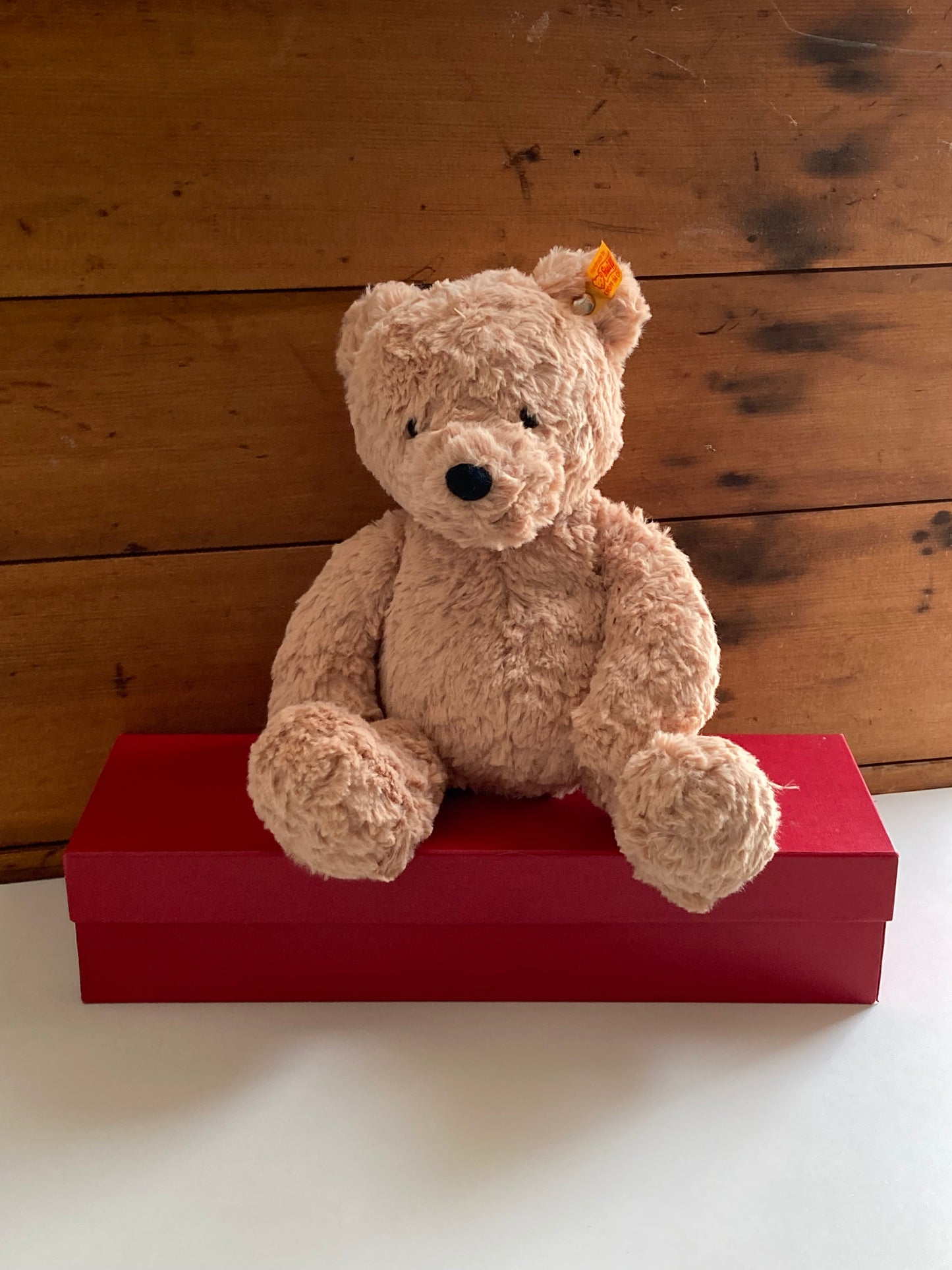 Soft Stuffed Animal for Baby - Steiff TEDDY BEAR