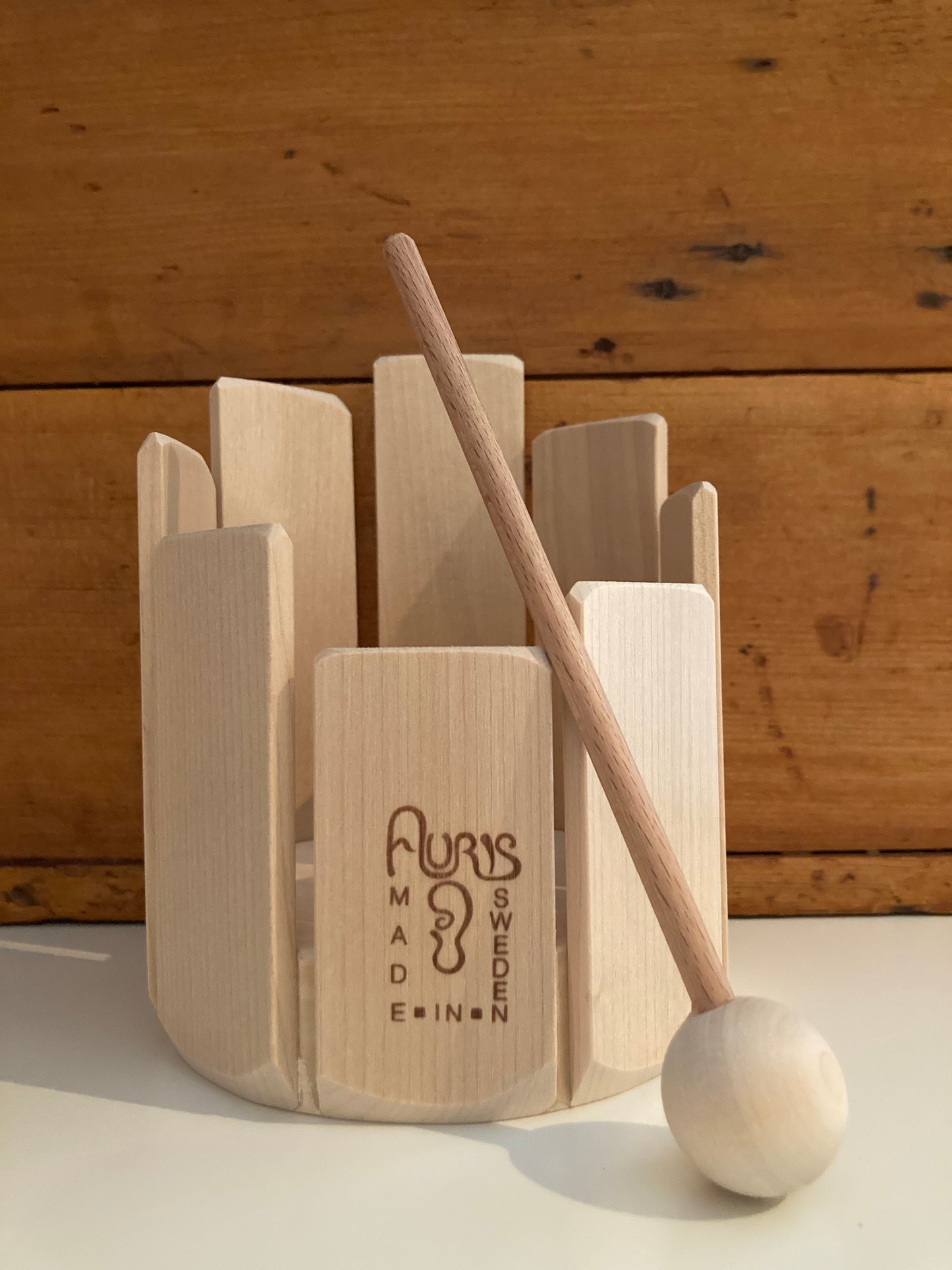 Instrument - CHILD'S WOODEN STIR DRUM