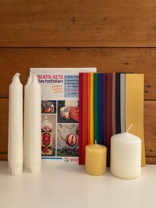 Beeswax Craft Set, Art - CANDLE DECORATING KIT