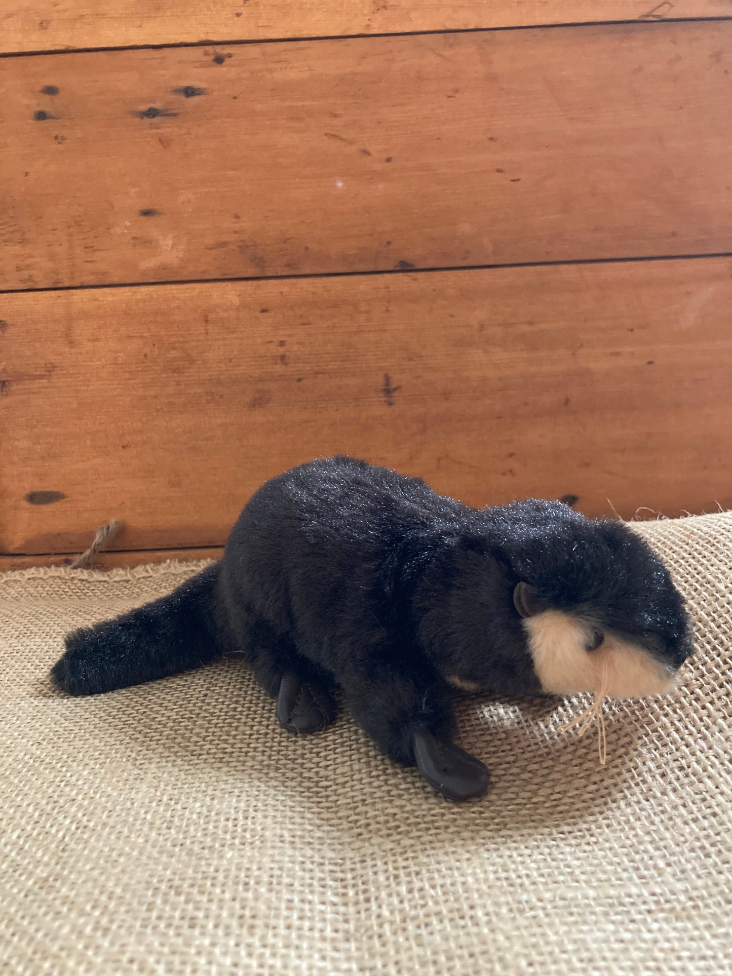 Soft Toy Finger Puppet - RIVER OTTER
