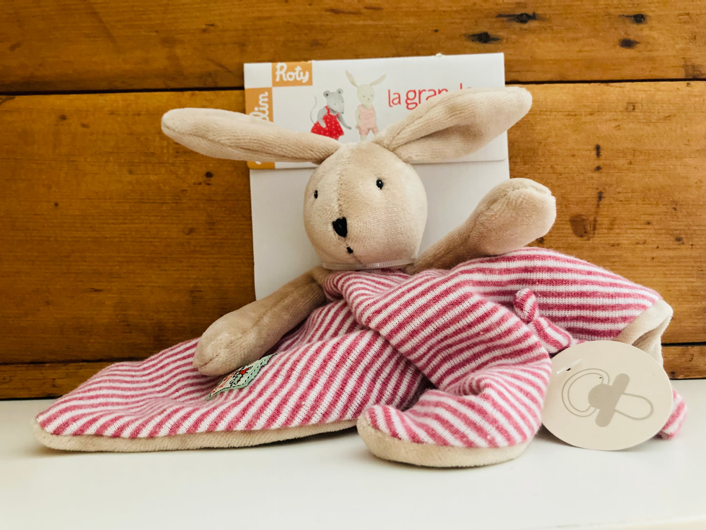 Soft Baby Toy - SWEET RABBIT CUDDLE TOY