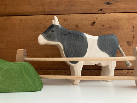 Wooden Dollhouse Play - FENCE SECTION