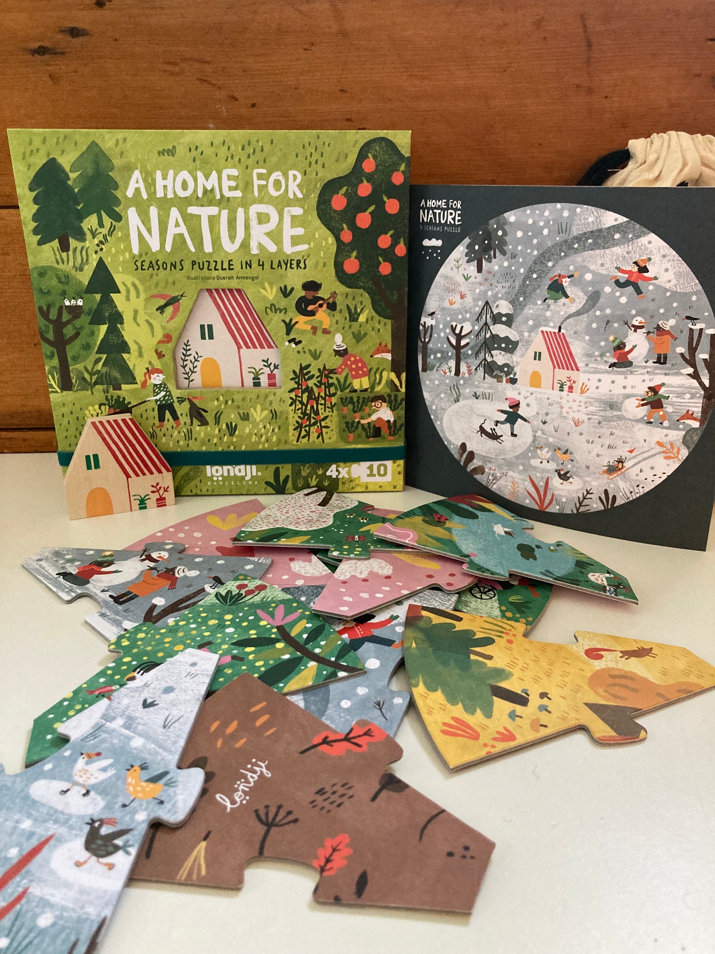 Puzzle - UNE MAISON POUR LA NATURE