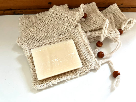 EcoHome - SAC D'ÉCONOMIE DE SAVON RÉUTILISABLE de Plantish, lot de 2 !