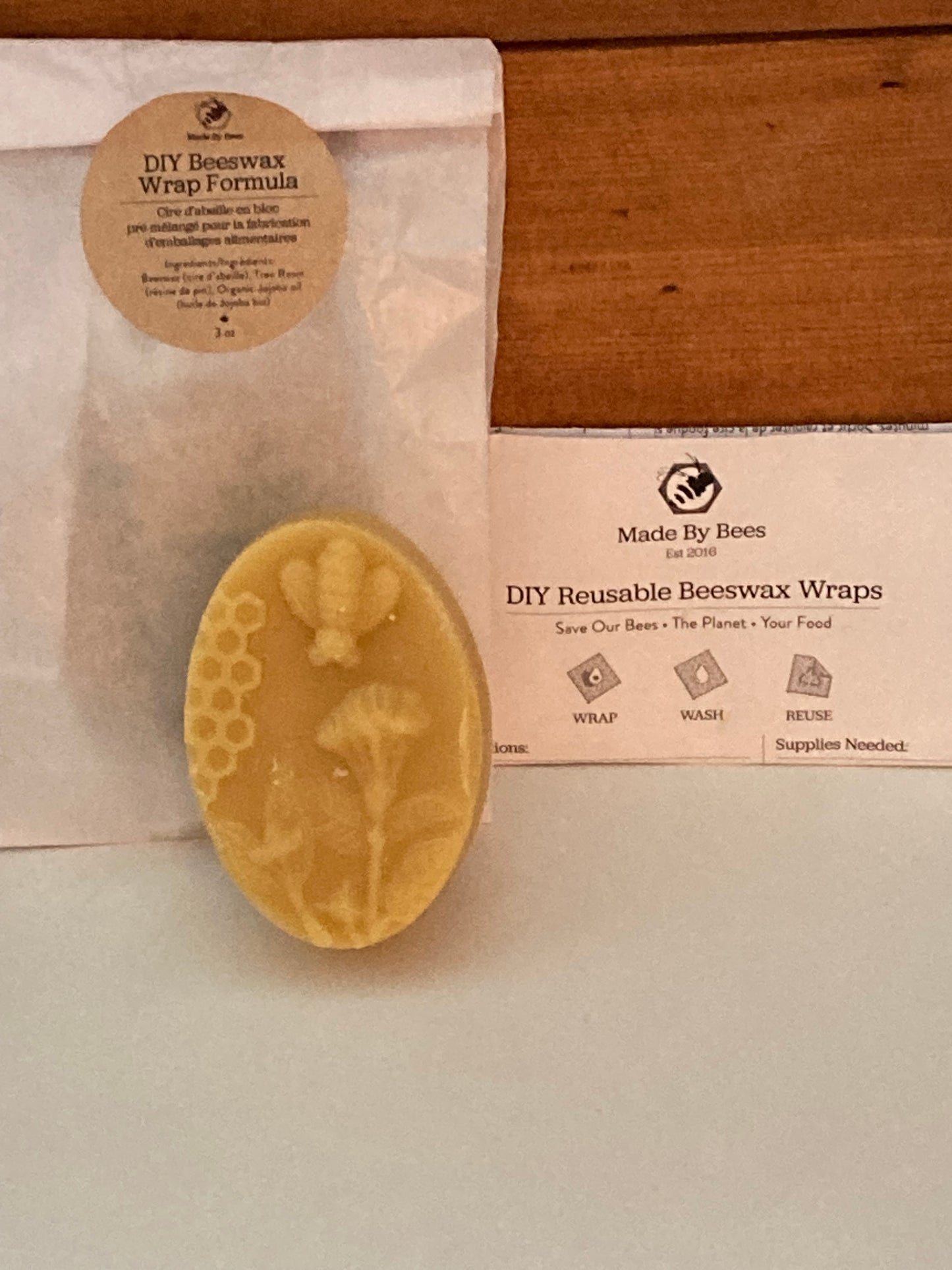 Crafting Kits - BEESWAX WRAPS, « Make-your-own! »