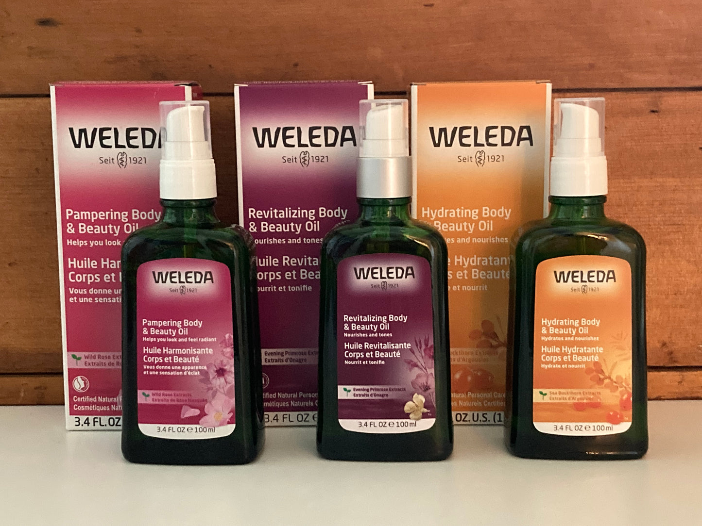 Weleda Body Oils - PAMPERING WILD ROSE BODY & BEAUTY OIL