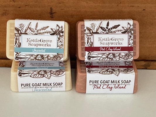 Holistic Health - PURE GOAT MILK SOAP, 2 choices