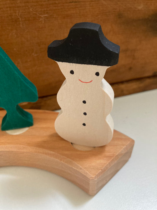 Déco en bois par Grimm's - BONHOMME DE NEIGE