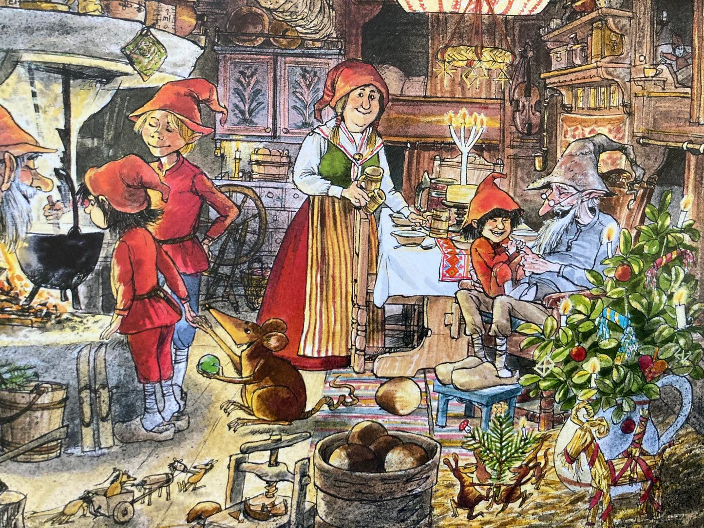 Children’s Picture Book - THE TOMTES’ CHRISTMAS PORRIDGE