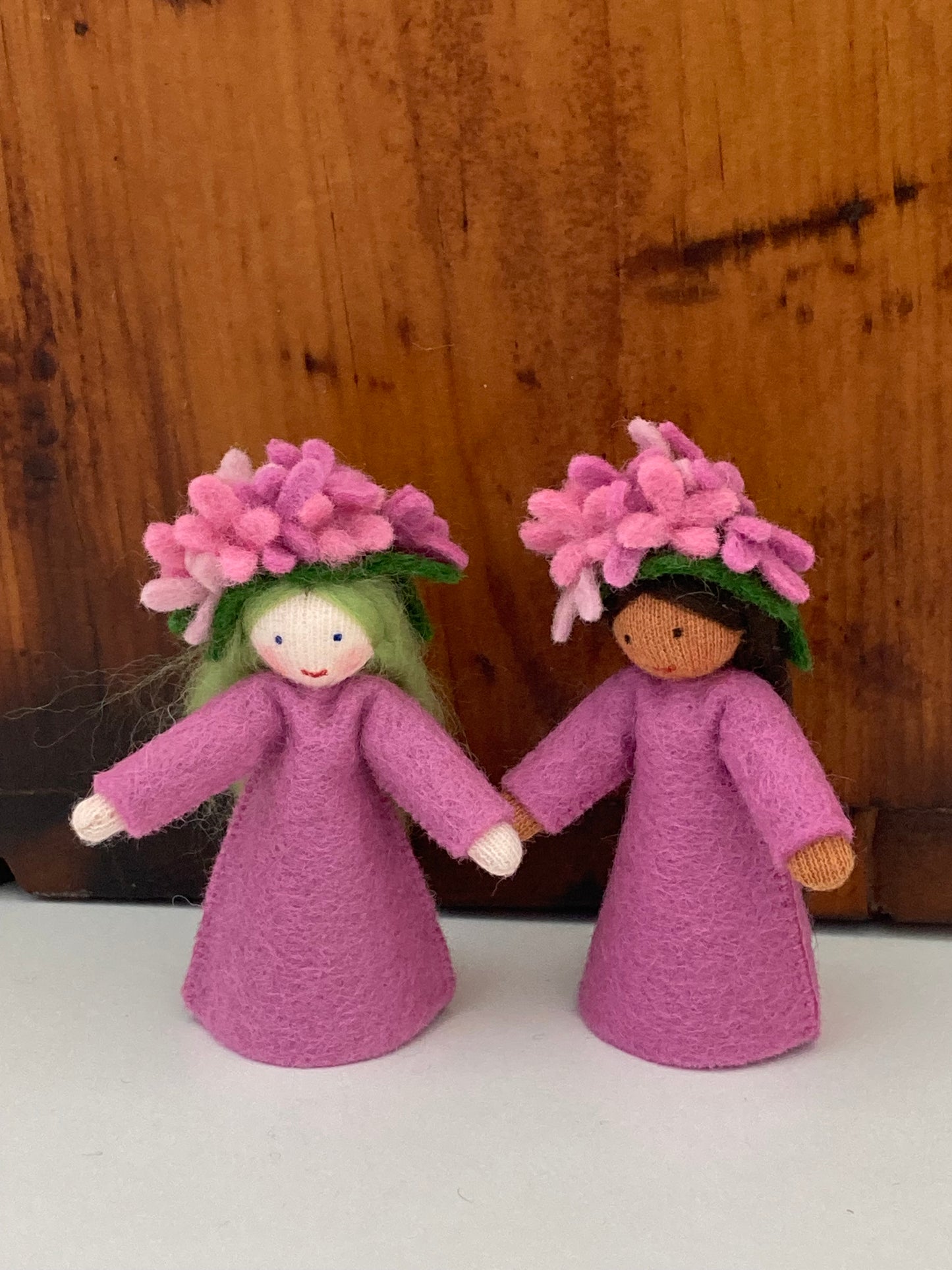 Poupée Waldorf Fée des Fleurs - PRINCESSE LILAS