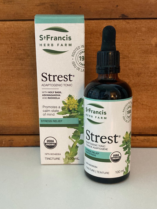 St Francis Holistic Health - STREST Tonique adaptogène
