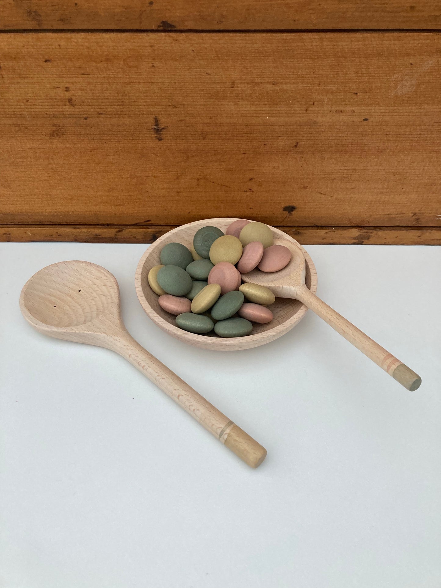 Wooden Toy by Grapat - YUMMY, 19 pieces!