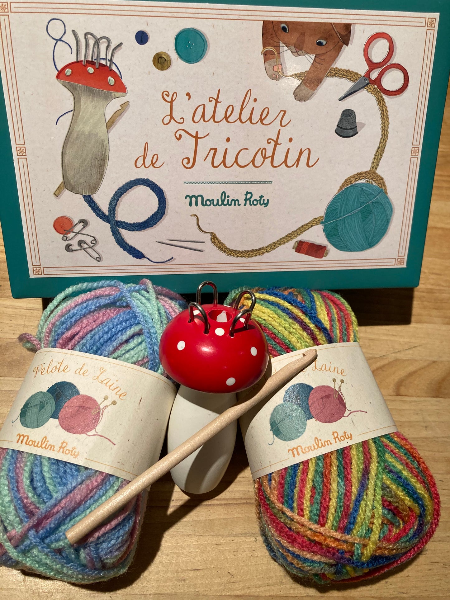 KNITTING MUSHROOM KIT Set, Arts&Crafts